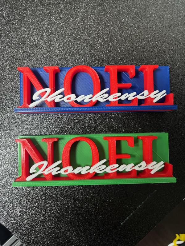 Jhonkensy Noel - Big Christmas Sign