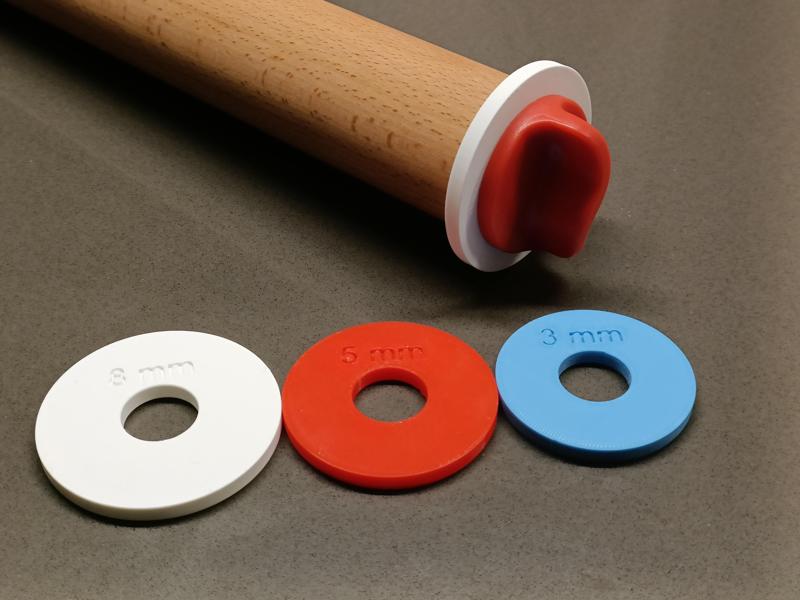 Rolling Pin Spacer Rings
