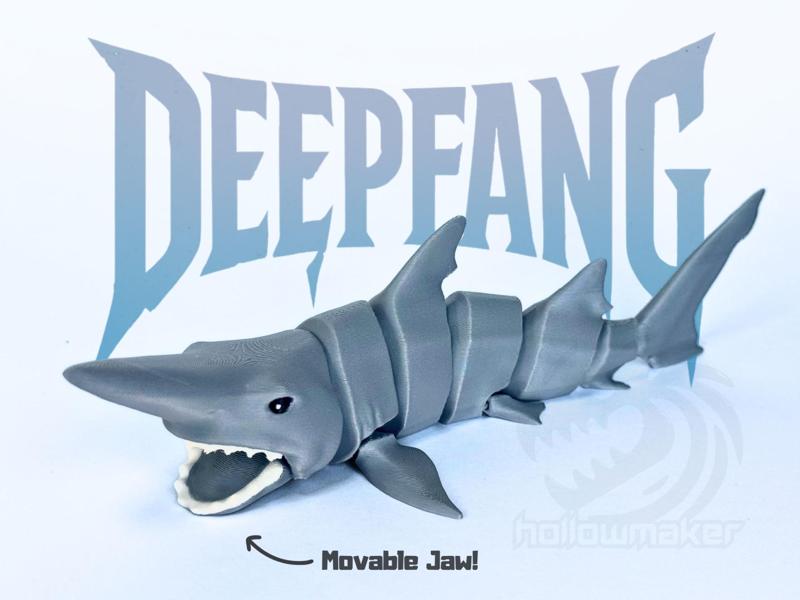 Deepfang - Articulated Goblin-Shark
