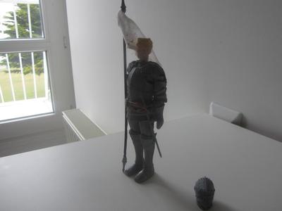 Figurine de chevalier Jeanne d'Arc de 15cm du hauteur