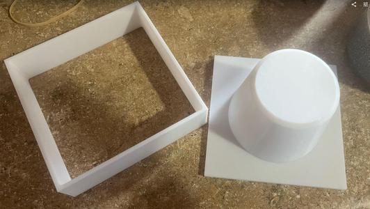 Square Hamburger Press