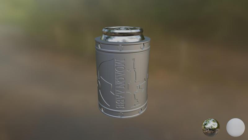 Molon Labe Spartan Can Holder