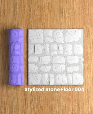 Collection Tumbleweed | Stylized Stone Floor 004 | Polymer Clay Seamless Texture Roller