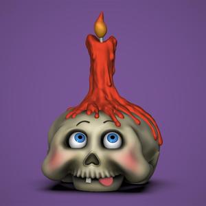 Glowing AMBER -Garbage Pail Kids