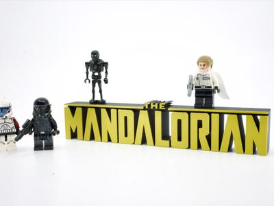 Mandalorian TV Show Logo