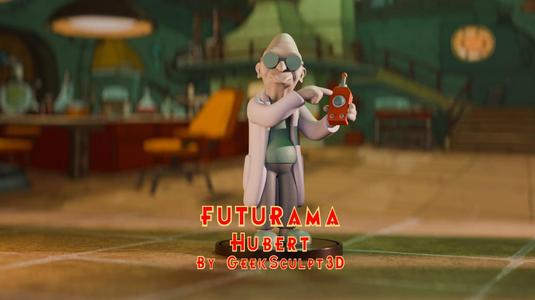 Futurama Professor Hubert Farnsworth Figurine