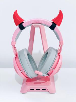 Devil Horns Headset / headphone Attachment / Accessory