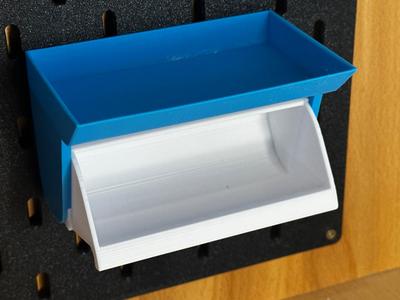 ikea Skadis Tilting Drawer with Shelf 