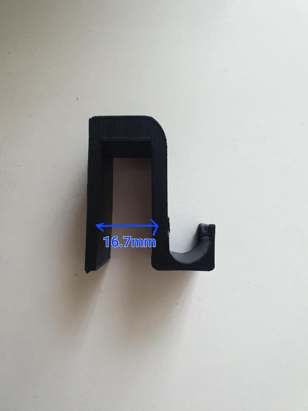 Hook for wardrobe
