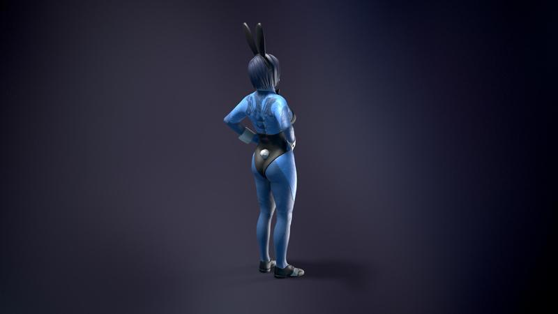 Bunny Cortana Figure