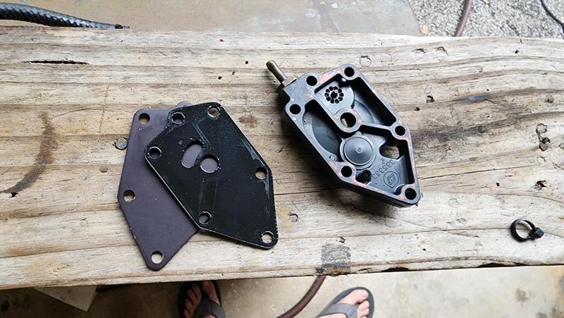 EVINRUDE FUEL PUMP GASKET 
