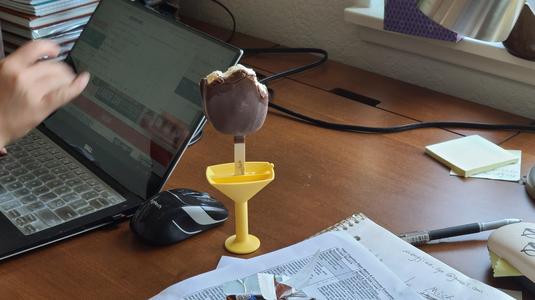 Martini Glass Popsicle Holder