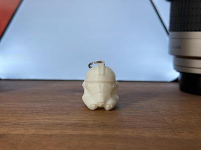 Clone Trooper Helmet Keychain