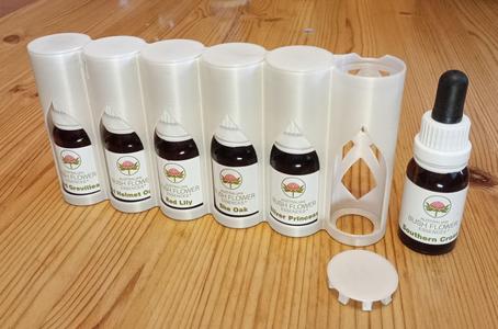Organizer for 15ml bottles with dropper
