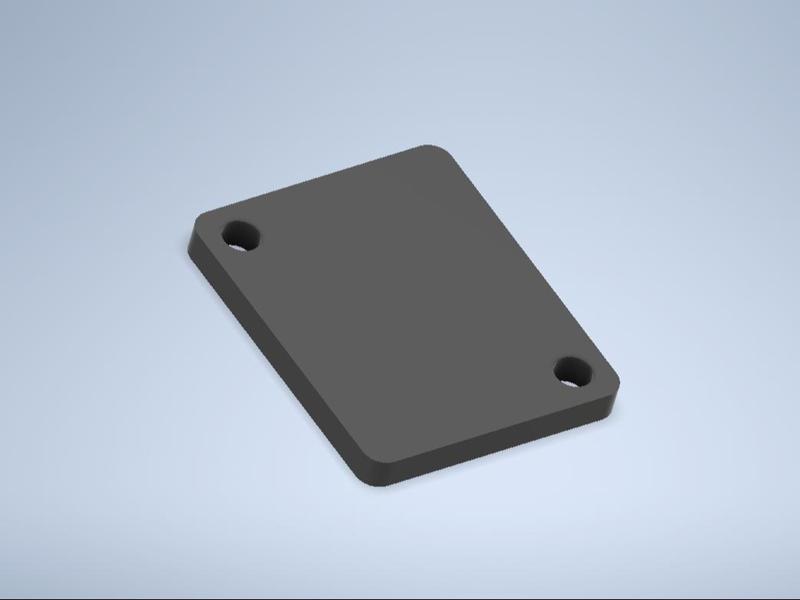 Blind Cap for Neutrik D-Series Cover (23.5mm)