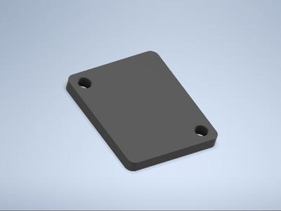 Blind Cap for Neutrik D-Series Cover (23.5mm)
