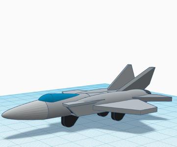 Fighter jet (NO SUPPORTS)