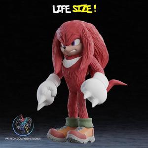 Life Size Knuckles 3D Printer File STL