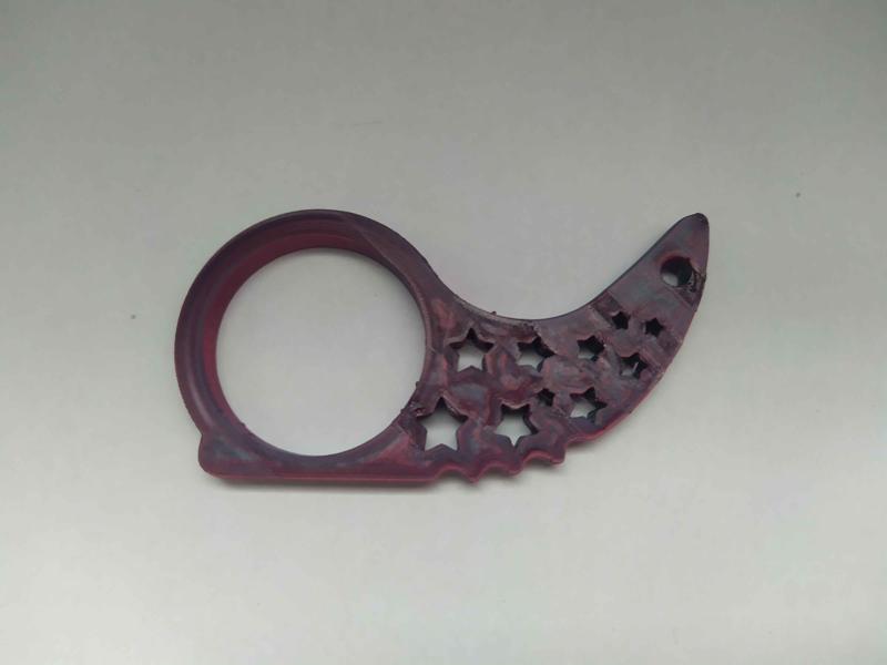 Keyrambit With stars, smooth