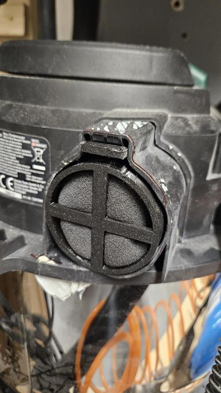 Parkside PWD 20 B2 Vacuum Cleaner Exhaust Cover