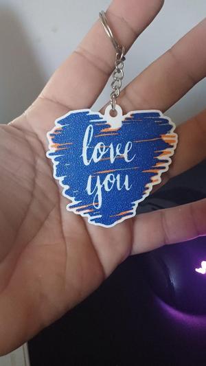 love you keychain