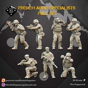 Black Hills Games -  French Army Specialists (Full Set)