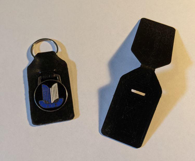 PU Leather Key Fob for Sports Cars