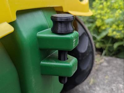 Trailer Hitch Pin for John Deere toy tractor
