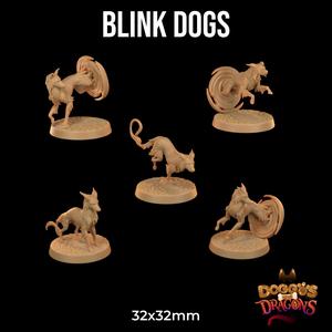 Blink Dogs | PRESUPPORTED | Doggos and Dragons