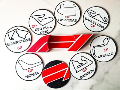 FORMULA ONE COASTERS