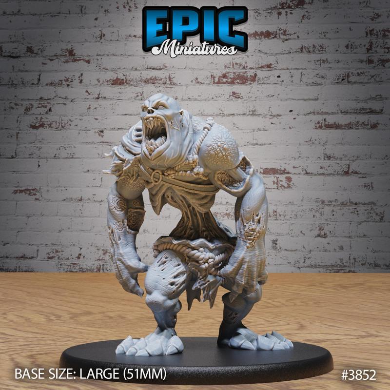 Big Flesh Ghoul / Evil Spirit / Undead Humanoid Beast / Zombie Spawn / Graveyard Encounter
