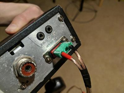 CB Radio Flat 3 Pin Power Connector 12v DC