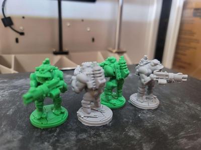 FHW Zorblin Space Orc Light armour with Repeater