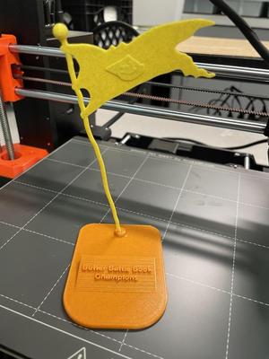 ACPS Butter Battle Book Flag Trophy