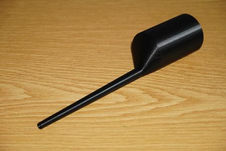 Staubsaugerdüse für besonders unzugängliche Stellen / Vacuum cleaner nozzle for particularly inaccessible areas