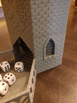 Dice Tower with dice storage!