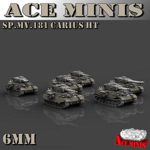 6mm SP.MV.181 Carius Heavy Tank