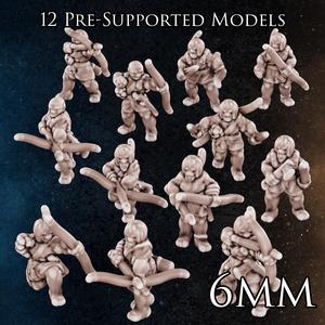 6mm - Nubian Archers - Ancients