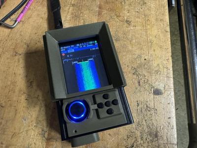 HackRF PortaPack H2 - Display shild with stylus holder