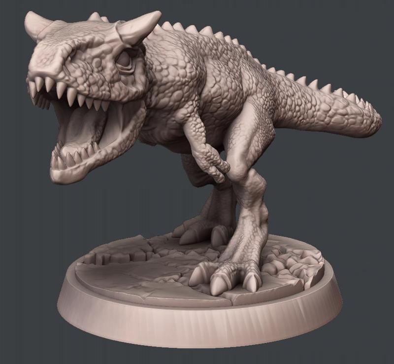 Adolescent Carnotaurus
