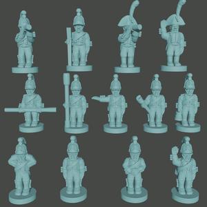 6-15mm Baden Artillery Crew (1802-1808)