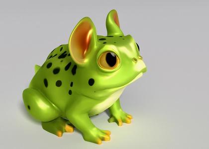 Alien Creature - Frogfeline 