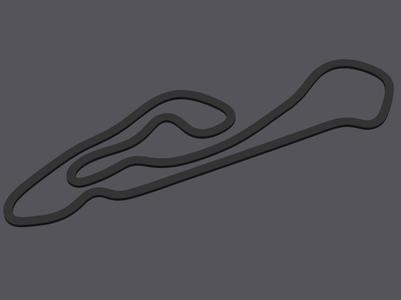 NCM Motorsports Park Bike Loop Track Map