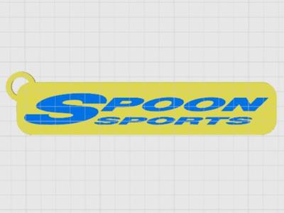 Spoon Sports - Spoon Racing Honda Keychain