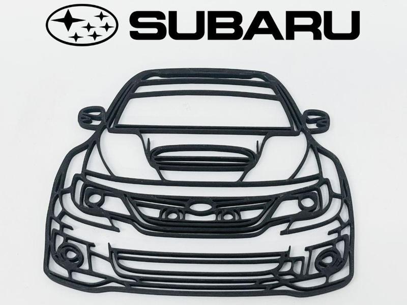 Subaru Impreza WRX sti wallart