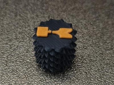 Tire valve cap OLD KAWASAKI logo