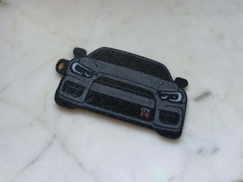 Nissan GT-R R34 Keychain 