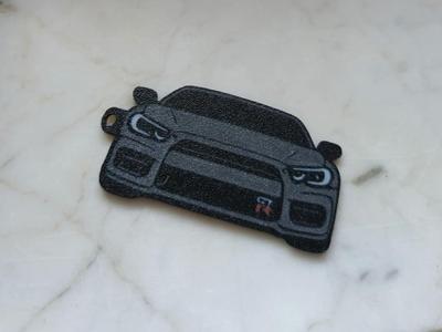 Nissan GT-R R34 Keychain 