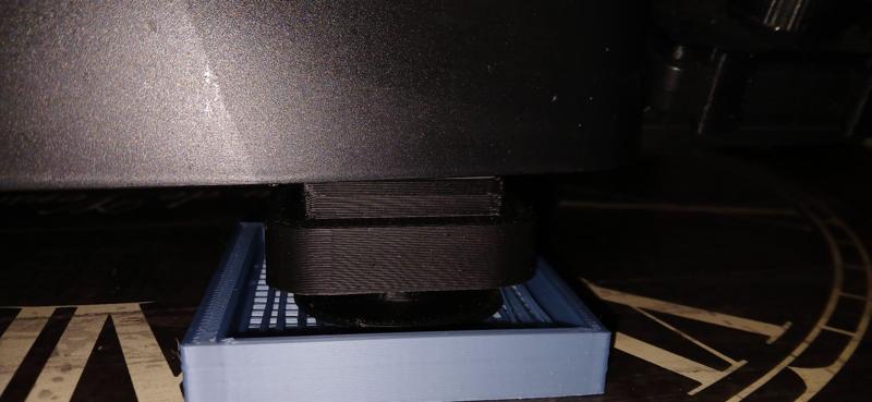 power mat it wil reduce noise of your 3d printer.