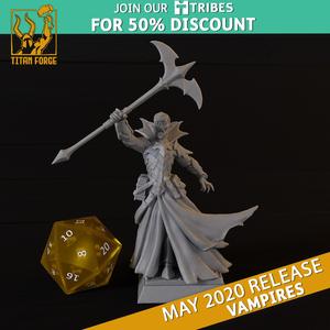 Necromancer - Vampires - Titan Forge Miniatures May 2020